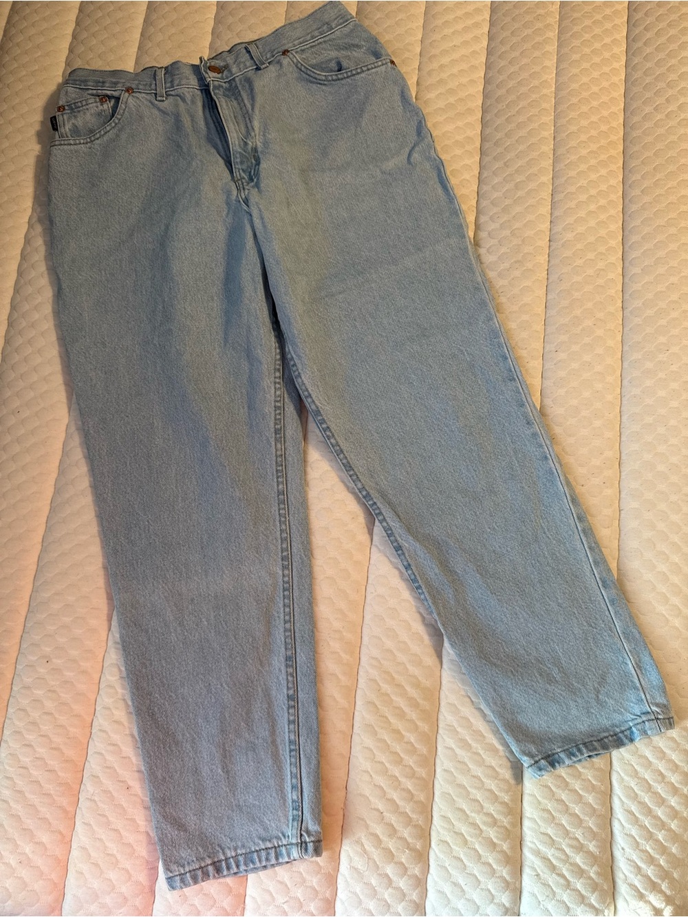 Vintage Chic Light Blue Denim Jeans
